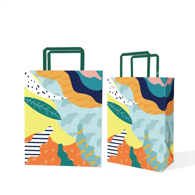 Kraft Paper Bag With Handle
